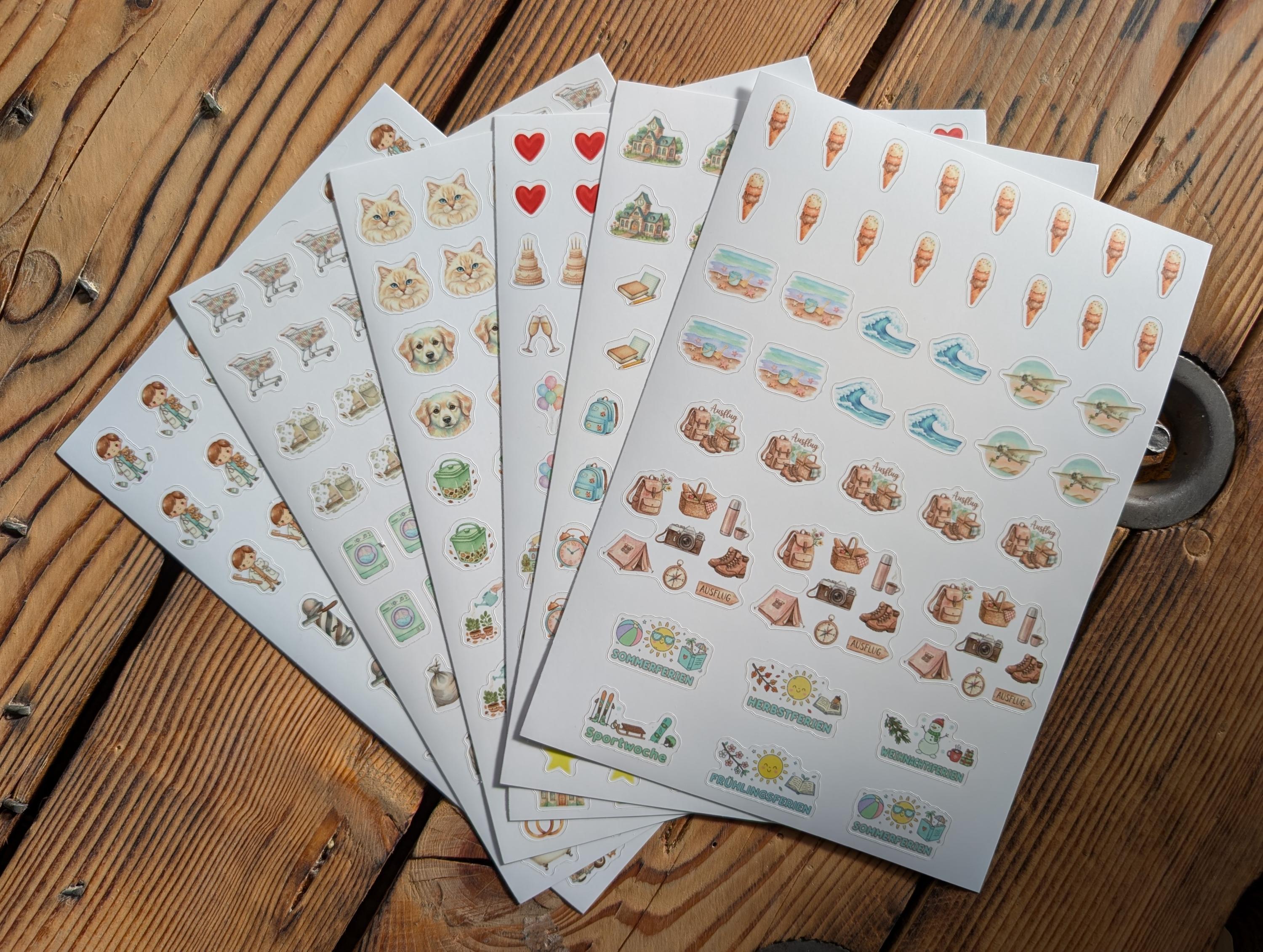 Sticker für Planer/Agenda