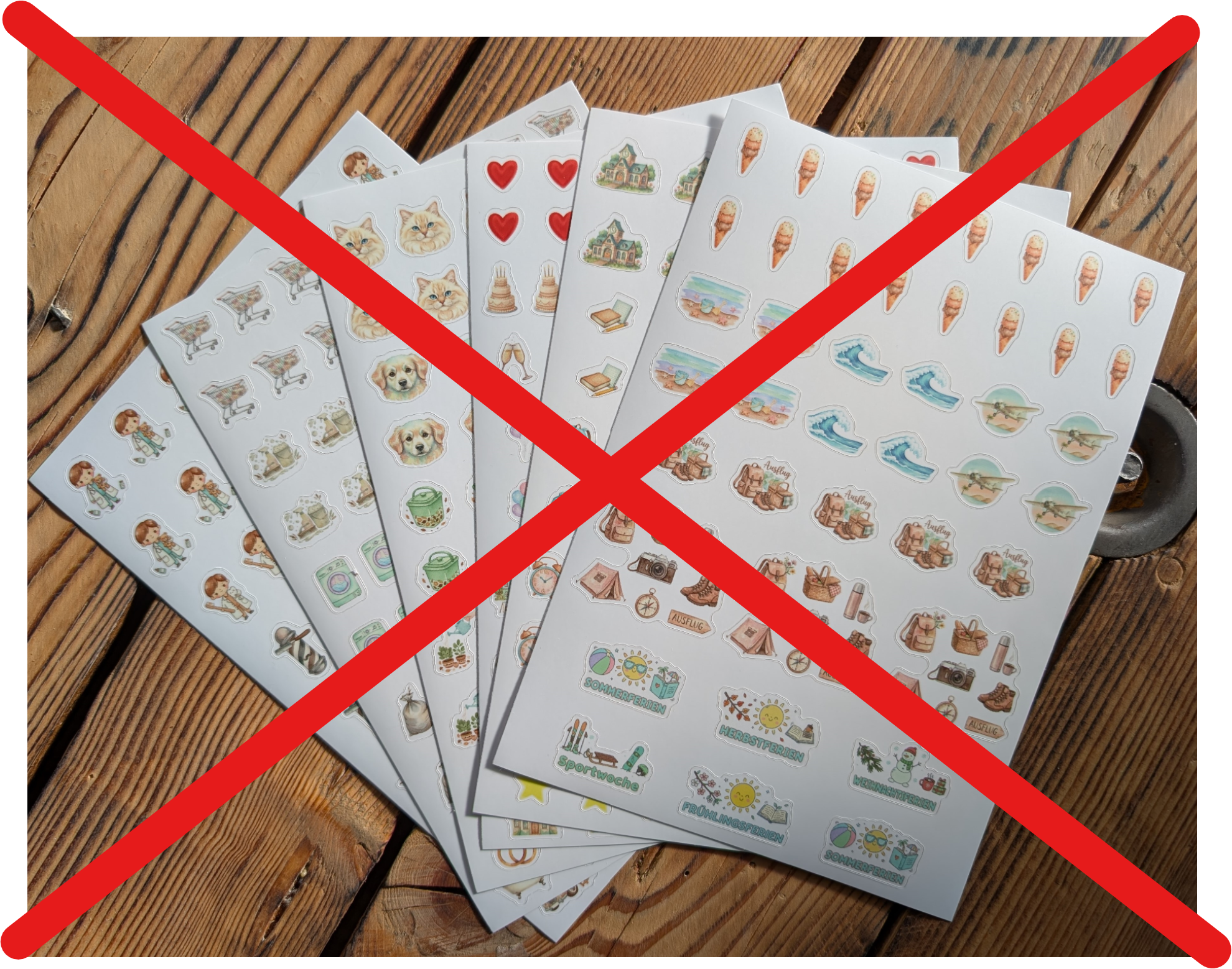 Exklusive Sticker