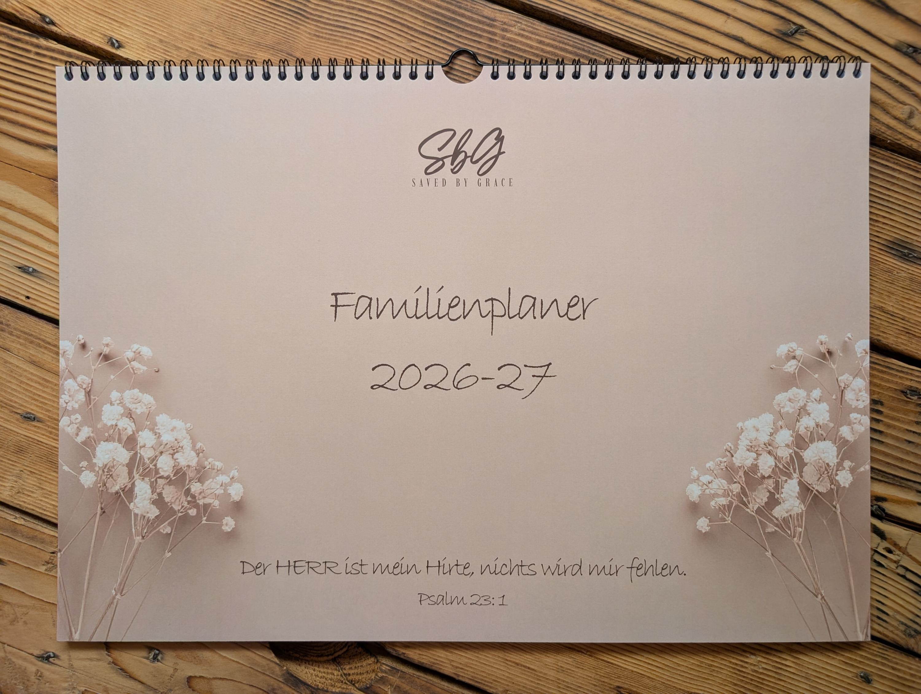 Familienplaner A3 2026–2027